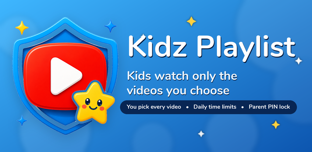 Kidz Playlist parent-approved video library